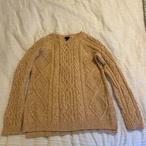 Talbots Vintage Cable Knit Sweater